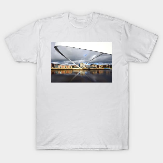 Gateshead Millennium Bridge T-Shirt by StephenJSmith